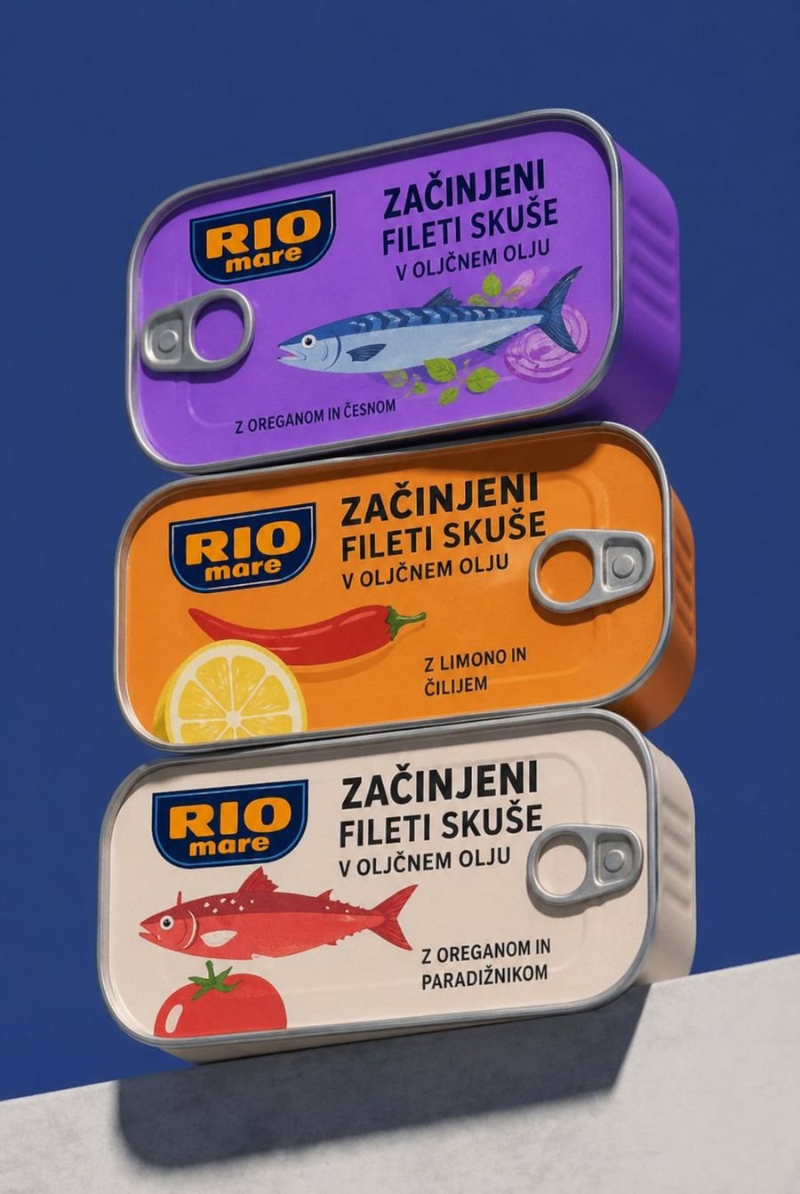 Rio Mare začinjeni fileti skuše